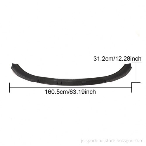 Carbon Fiber Front Lip Spoiler Wing for BMW I3 I01 Hatchback 2018-2020